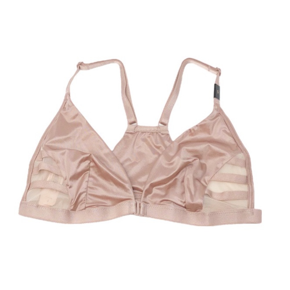 ✨NWT Victoria’s Secret Satin Strappy Mesh Bralette 34AA, 34A, 34B, 32C, 32D - Picture 2 of 10